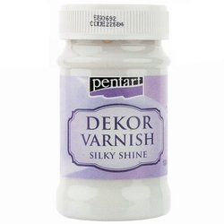 Lakier satynowy do farb kredowych Dekor varnish silky shine100ml - Pentart