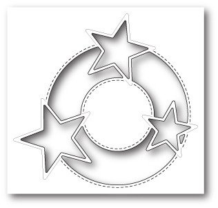 Wykrojnik - Memory Box - Starry Lens gwiazdki