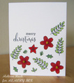 Stempel - Memory Box - Christmas Botanicals - wieniec Boże Narodzenie