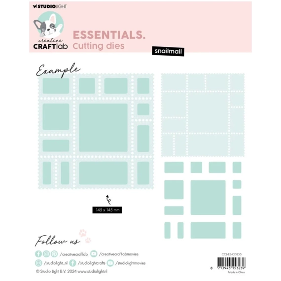 Wykrojnik - StudioLight - Snailmail ramki