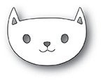 Wykrojnik - Memory Box - Whimsy Cat głowa kota