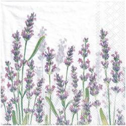 Serwetka 33x33cm - Lavender Shades White