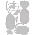 Wykrojnik Sizzix Thinlits - Pumpkin Patch, Colorize by Tim Holtz dynia