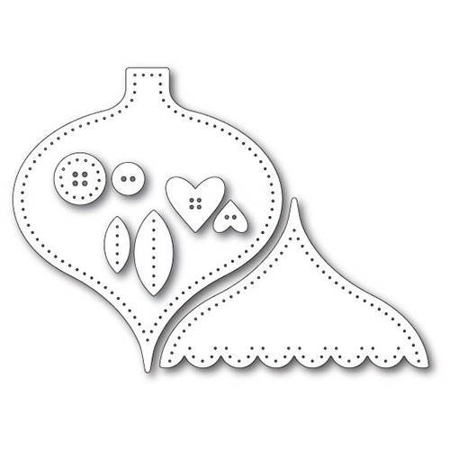 Wykrojnik - Memory Box - Plush Gift Ornament bombka