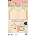 Wykrojnik do papieru - StudioLight - Card Spring Meadow baza kartki domek