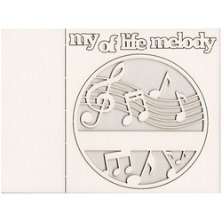 Baza albumowa Mintay 15,2 x 20,3 cm - Music Garden