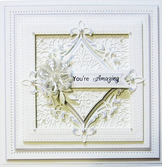 Wykrojnik - Creative Expressions - String Flowers CED1440