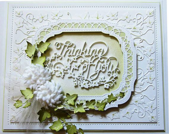 Wykrojnik - Creative Expressions - Thinking of You CED5411