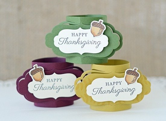 Wykrojnik - Taylored Expressions - Napkin Ring obrączka na serwetkę lub butelkę