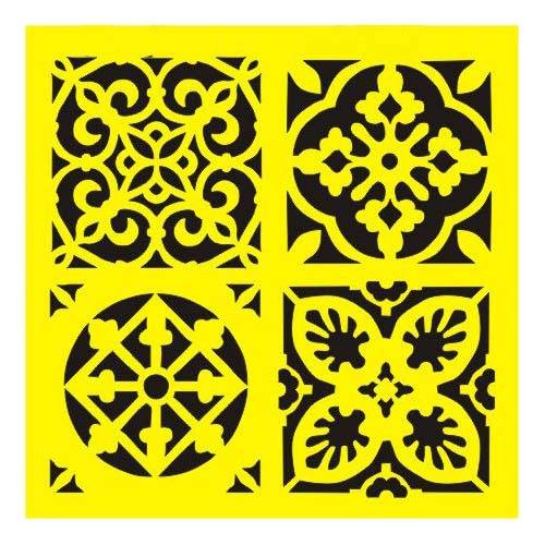 Maska / szablon 16x16cm - Kafelki