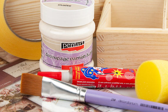 Kreatywny zestaw do decoupage XXL