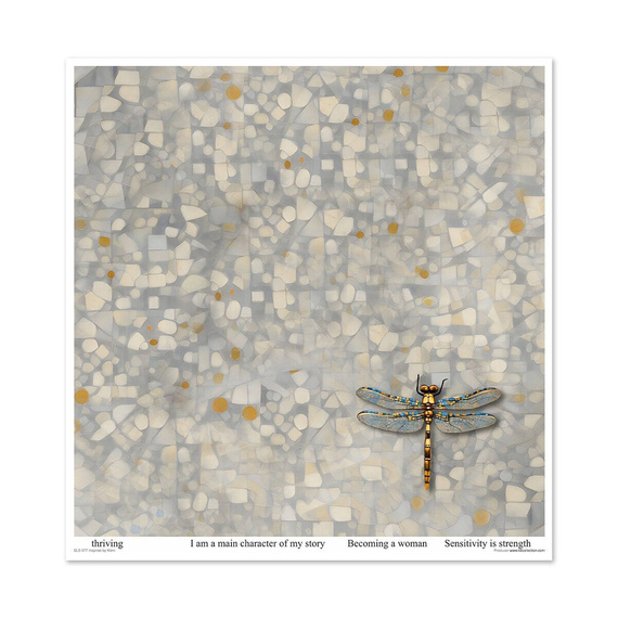 Zestaw papierów do scrapbookingu 30x30 - Itd Collection - Inspired by Klimt