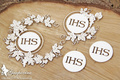 Tekturka - Grapevine - wreath and host - wieniec i hostia SC