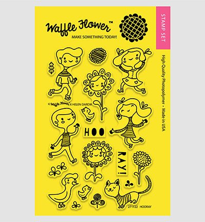 Stempel - Waffle Flower - Hooray