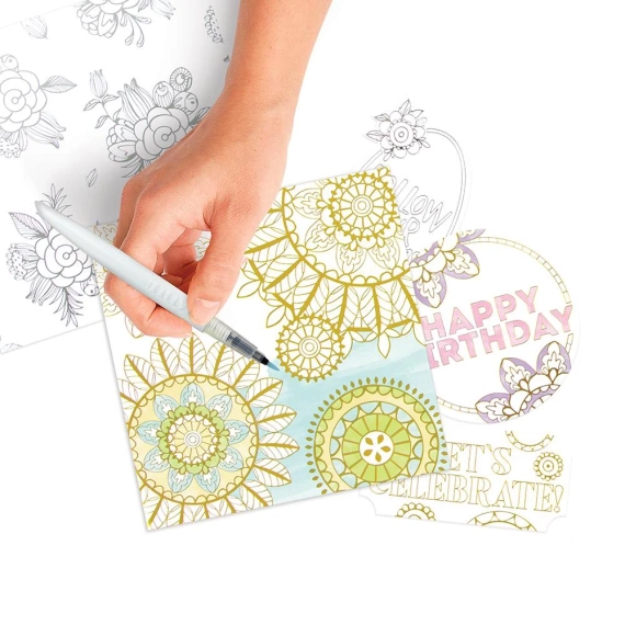 Markery na bazie wody Tonic Nuvo Aqua Flow Pens - Winter Skies