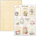 Zestaw papierów do scrapbookingu A4 - Ciao Bella - Flower Shop