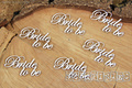 Tekturka - Bride to be - zestaw 6 napisów - Scrapiniec