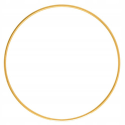 Koło / obręcz do łapacza snów złoto 15cm