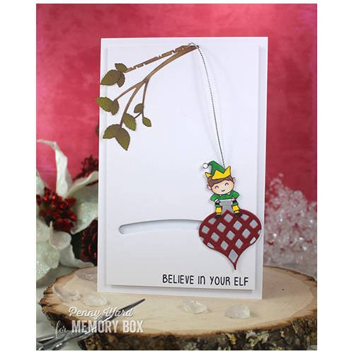 Wykrojnik - Memory Box - Classic Ornament Triplet - warstwowa bombka