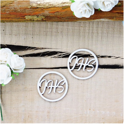 Tekturka IHS koło większe 2 szt - Kreatywna Pracownia