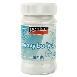 Pasta Heavy Body Gel matte żel matowa opalizująca 100ml - Pentart