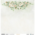 Papier do scrapbookingu 30x30 - ScrapAndMe - White Roses 05/06