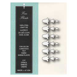 Wykrojnik - Memory Box - Fine Florets - kwiaty główki