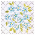 Wykrojnik Sizzix Thinlits - Painterly Blooms & Background kwiaty