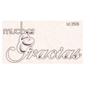 Tekturka Muchas Gracias  - Scrapiniec