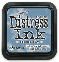 Tusz Distress Ink Pad - Ranger - Tim Holtz - Stormy Sky