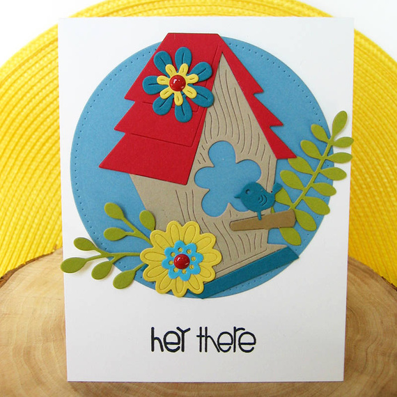 Wykrojnik - Cheery Lynn - Birdhouse - budka dla ptaków