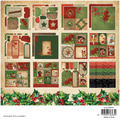 Zestaw papierów do scrapbookingu 20x20 - StudioLight - Designer Paper Pad - Vintage Christmas