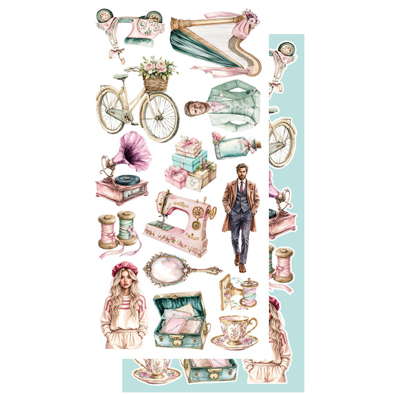 Zestaw papierów do scrapbookingu 15x30 - Alchemy of Art - Dreamy Dreams