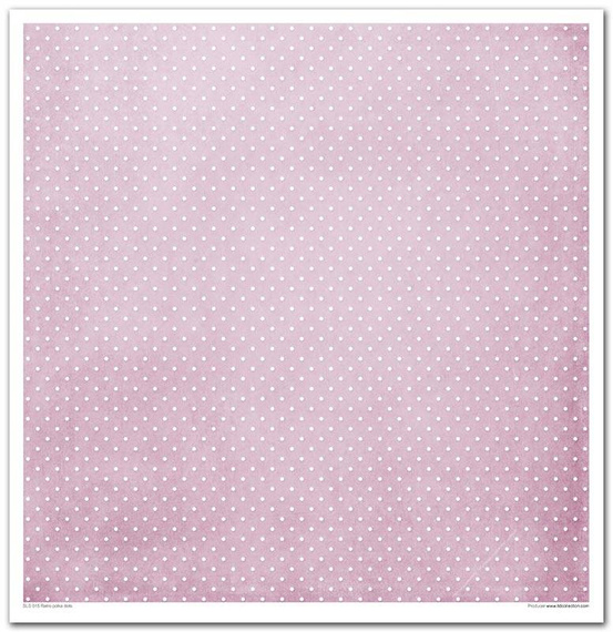 Zestaw papierów do scrapbookingu 30x30 - Retro Polka kropki retro portrety