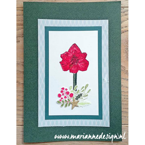 Stempel warstwowy - Marianne Design - Tiny's amarylis - amarylis