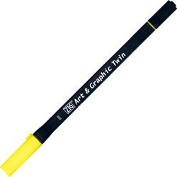 Marker Art & Graphic Twin - Lemon Yellow 010 żółty