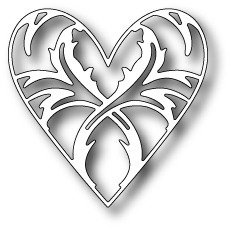 Wykrojnik - Memory Box - Enchanted Heart 99348 serce