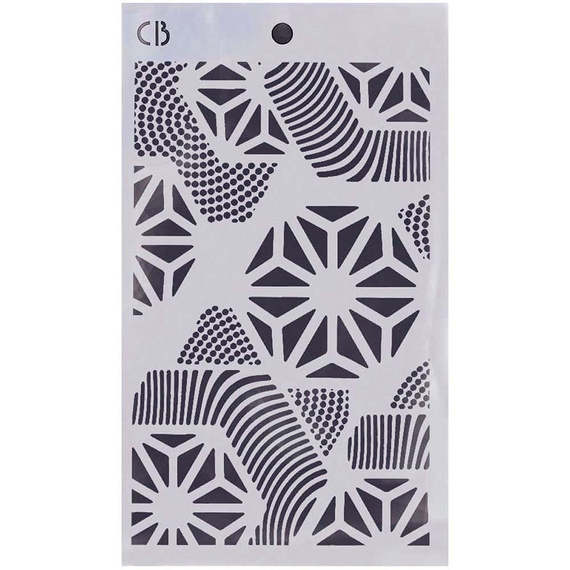 Szablon Mixed Media Triple Layer Stencil LaMania 3 wzory - Ciao Bella - Zestaw 5