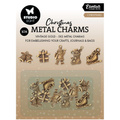 Zawieszki metalowe - Metal Charms - Christmas - Studio Light