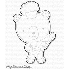 Wykrojnik - Die-namics - Cook up Some Fun / miś kucharz