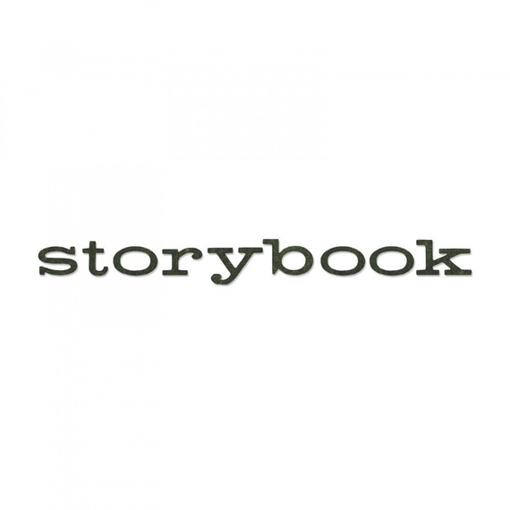 Wykrojnik Sizzix Bigz XL - Alphabet Storybook - alfabet