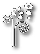 Wykrojnik - Poppystamps - Water Spouts 1385