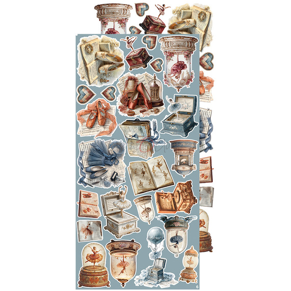 Zestaw dodatków do scrapbookingu - Craft o'clock - Timeless Grace - MIX