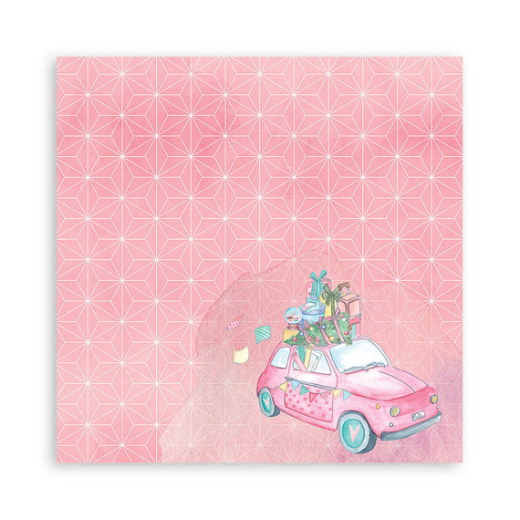 Zestaw papierów do scrapbookingu 30x30 - Stamperia - Christmas Rose