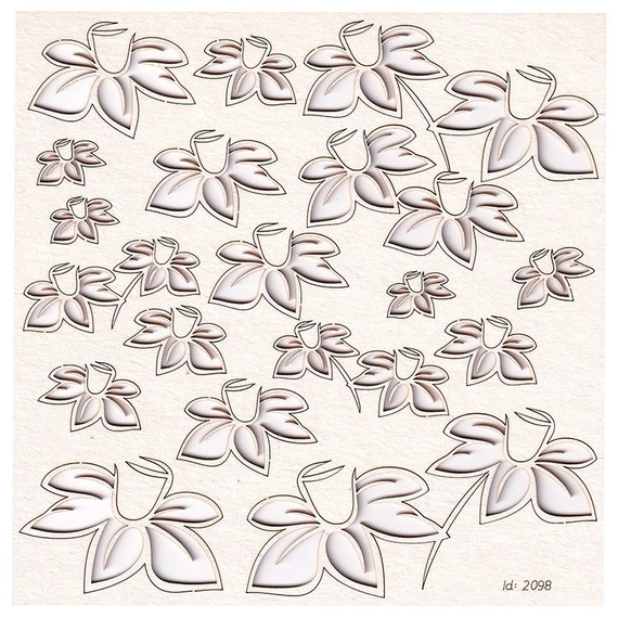 Tekturka Daffodil petals - płatki żonkil - Scrapiniec