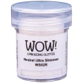 Puder do embossingu z brokatem - Wow! - Neutral Ultra Shimmer