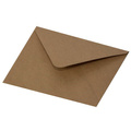 Koperta do kartki C6 kraft 12,4x17,2 - Rzeczy z papieru