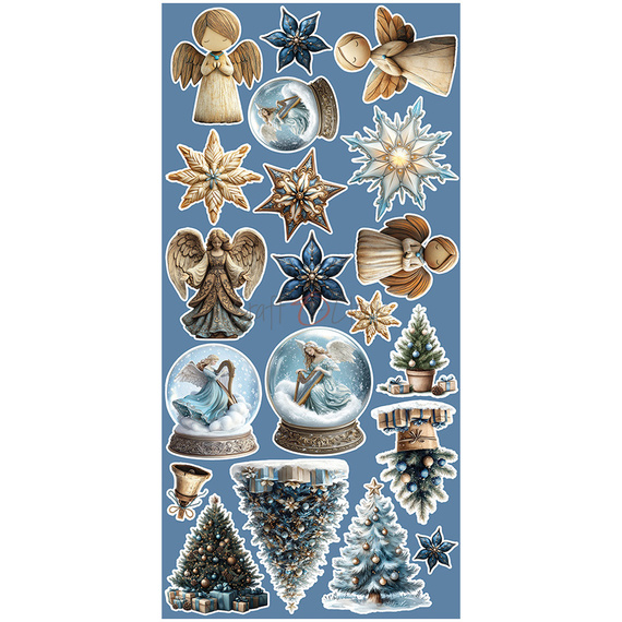 Zestaw dodatków do scrapbookingu  - Craft o'clock - Jolly Season - MIX