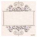 Ramka szyld 02 - Park Avenue sign frame  - Scrapiniec