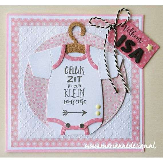 Wykrojnik - Marianne Design - Eline's Baby Onesie, body